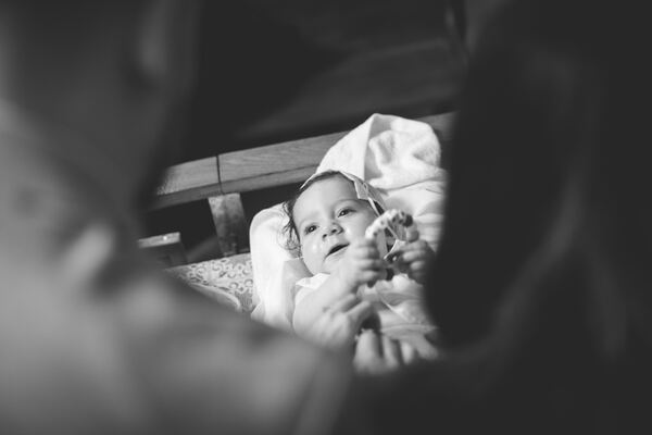 Christening photograph by Evagoras Mandrides, christening photographer in North London